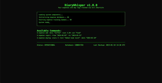 Diary Whisper preview