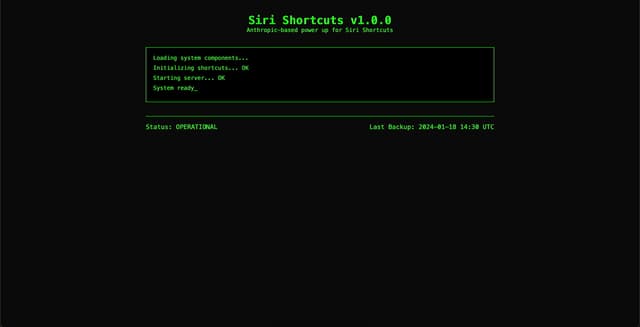 Siri Shortcuts preview